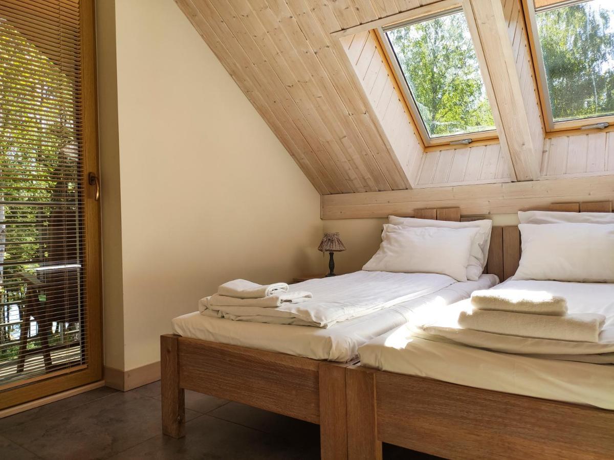 Mazursko - Komfortowe Apartamenty Nad Jeziorem, Sauna, Kominki Na Parterze Kretowiny Exterior foto