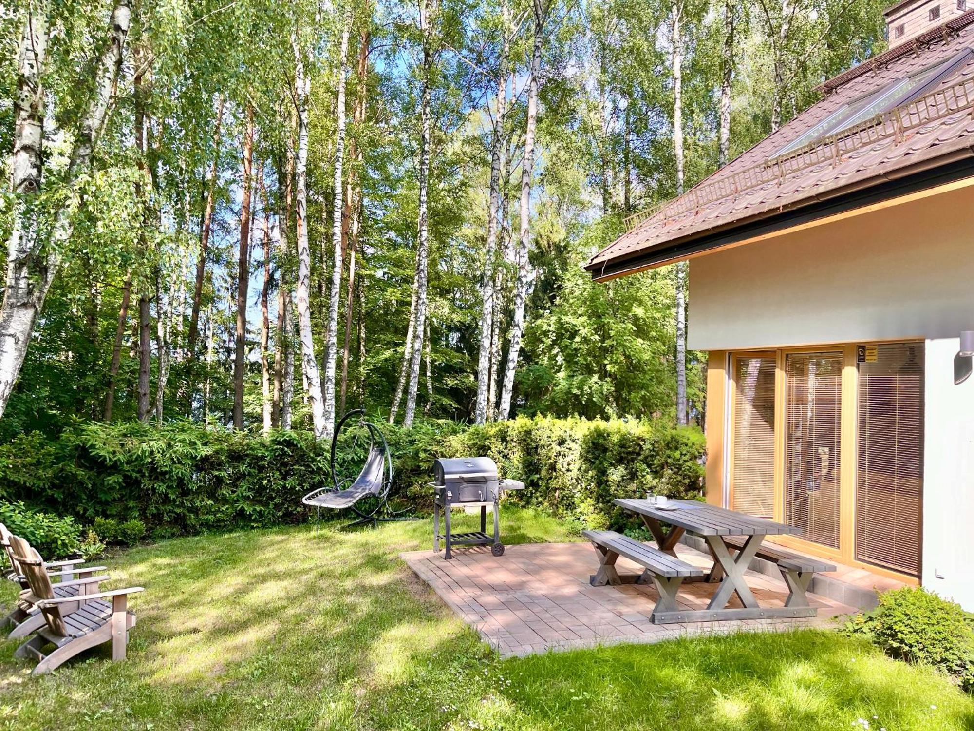 Mazursko - Komfortowe Apartamenty Nad Jeziorem, Sauna, Kominki Na Parterze Kretowiny Exterior foto